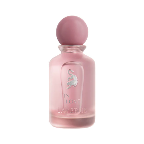 Perfume In Love de Laverne 100 ml, fragancia dulce y sofisticada con flores blancas, vainilla y toques ambarados.